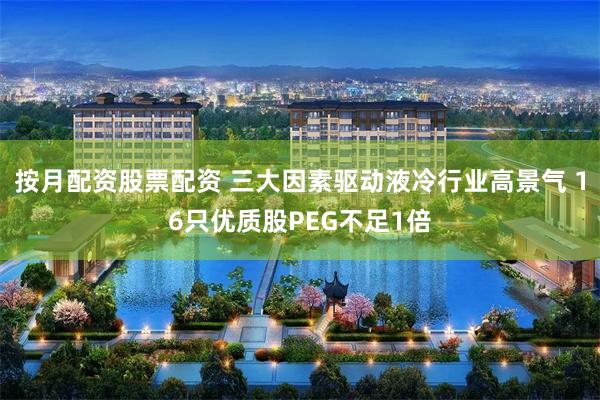 按月配资股票配资 三大因素驱动液冷行业高景气 16只优质股PEG不足1倍