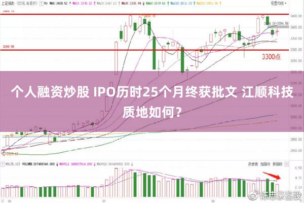 个人融资炒股 IPO历时25个月终获批文 江顺科技质地如何？