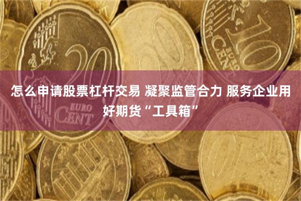 怎么申请股票杠杆交易 凝聚监管合力 服务企业用好期货“工具箱”